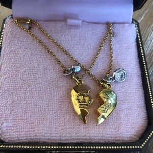 Juicy Couture Broken Heart necklace